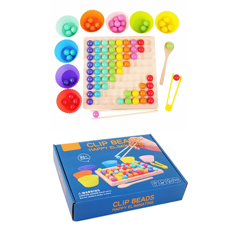 Brinquedo Montessori De Jogo De Tabuleiro, Mini Jogo De Tabuleiro