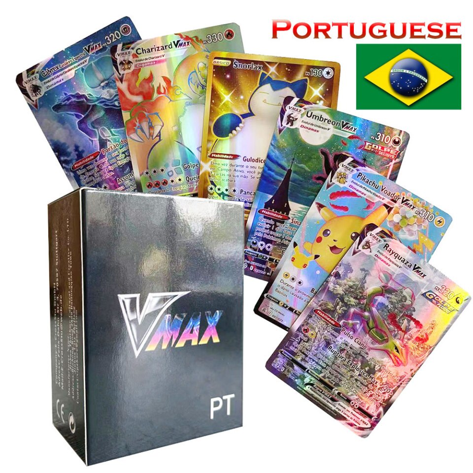Cartas Pokemon VMAX em Português